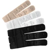 Image de Nude Intimates - 3 Rallonges Dos de Soutien-gorge 3 Crochets beige/noir/blanc OS
