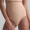 Image de Nude Intimates - String taille haute sans couture beige M