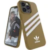 Image de adidas Originals Coque de Protection conçue pour iPhone 13 Pro 6.1 - Résistante aux Chutes - Bords surélevés - Résistante aux Chocs - Beige doré
