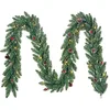 Image de Black Box Trees Creston Guirlande de Noël avec éclairage LED - L270 cm - Vert