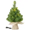 Image de Black Box Mini Arbre de Noël 10 LED et 25 Branches Multicolore Taille Unique