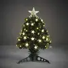 Image de Luca Lighting - Mercury Arbre Fibre Optic Vert Blanc Chaud 45led 8 Function Controller - h45xd25cm
