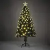 Image de Luca Lighting - Mercury Arbre Fibre Optic Vert Blanc Chaud 185led 8 Function Controller - h150xd65cm