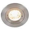 Image de Qazqa xena - Spot encastrable - 1 lumière - Ø 78 mm - Acier - Moderne - éclairage extérieur - Salle de bains