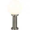Image de QAZQA sfera - éclairage de terrasse et d'allée de jardin - 1 lumière - Ø 250 mm - Acier - Moderne - éclairage extérieur