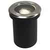 Image de Qazqa delux - Spot encastrable de sol - 1 lumière - Ø 130 mm - Acier - Moderne - éclairage extérieur