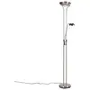 Image de QAZQA diva - LED Dimmable Lampadaire eclairage indirect Moderne variateur inclus - H 1800 mm - Acier - Moderne - Éclairage intérieur - Salon I Chambre I Cuisine I Salle à manger