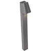 Image de QAZQA uma - LED Lampe sur pied extérieur - 1 lumière - H 620 mm - Gris foncé - Moderne - éclairage extérieur