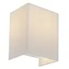 Image de Qazqa vete - Applique murale - 1 lumière - L 150 mm - Blanc - Moderne - éclairage intérieur - Salon I Chambre I Cuisine I Salle à manger