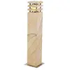 Image de QAZQA grumpy - Lampe sur pied extérieur - 1 lumière - L 12 cm - Beige - Moderne - éclairage extérieur