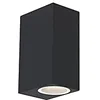 Image de Qazqa baleno - Applique murale - 2 pièces - L 65 mm - Noir - Moderne, Design - éclairage extérieur