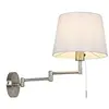 Image de Qazqa ladas - Applique murale bras articulé - 1 lumière - L 25 cm - Acier - Moderne - éclairage intérieur - Salon I Chambre