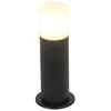 Image de QAZQA odense - Lampe sur pied extérieur - 1 lumière - Ø 11.9 cm - Noir - Moderne - éclairage extérieur