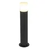 Image de QAZQA odense - Lampe sur pied extérieur - 1 lumière - Ø 11.9 cm - Noir - Moderne - éclairage extérieur