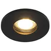 Image de Qazqa shed - Spot encastrable - 1 lumière - Ø 85 mm - Noir - Moderne - éclairage extérieur - Salle de bains
