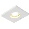 Image de Qazqa doku - Spot encastrable - 1 lumière - L 85 mm - Blanc - Moderne - éclairage extérieur - Salle de bains