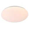 Image de Qazqa iene - LED Plafonnier - 1 lumière - Ø 33 cm - Blanc - Moderne - éclairage intérieur - Salon I Chambre I Cuisine I Salle à manger
