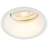 Image de QAZQA alloy - LED Dimmable Spot encastrable Moderne variateur inclus - 1 lumière - Ø 8.75 cm - Blanc - Moderne - Éclairage intérieur - Salon I Chambre I Cuisine I Salle à manger