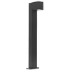 Image de QAZQA baleno - Lampe sur pied extérieur - 1 lumière - L 14 cm - Noir - Rustique - éclairage extérieur