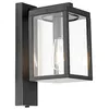 Image de Qazqa charlois - Eclairage exterieur avec detecteur de mouvement - 1 lumière - L 14 cm - Noir - Rustique - éclairage extérieur