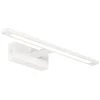 Image de Qazqa jerre - LED Applique murale - 1 lumière - L 41.5 cm - Blanc - Design - éclairage intérieur - Salle de bains