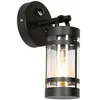 Image de Qazqa Buiten wandlamp zwart IP44 met bewegingssensor - Ruben