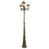 Image de QAZQA new haven - LED Lanterne - 3 lumière - Ø 53 cm - Doré/Laiton - Classique/Antique - éclairage extérieur