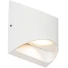 Image de Qazqa Moderne buitenwandlamp wit incl. LED IP54 - Mal