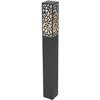 Image de QAZQA nicole - Lampe sur pied extérieur - 1 lumière - L 10 cm - Noir - Moderne - éclairage extérieur