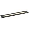 Image de Qazqa Moderne grondspot zwart 50 cm incl. LED IP65 - Eline