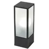 Image de QAZQA charlois - LED Dimmable Lampe sur pied extérieur variateur inclus - 1 lumière - L 14 cm - Noir - Moderne - éclairage extérieur