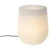Image de QAZQA flowerpot - LED Dimmable Pot lumineux variateur inclus - 1 lumière - Ø 38 cm - Blanc - Moderne - éclairage extérieur