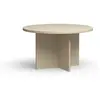 Image de Table à dîner ronde HKliving Crème taille unique