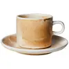 Image de Tasse et soucoupe Chef Ceramics en porcelaine HKliving Crème taille unique