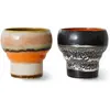 Image de Tasses en grès - Set de 2 HKliving Multicolore taille unique