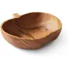 Image de Assiette Pomme en acacia HKliving Naturel M