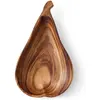Image de Assiette Poire en acacia HKliving Naturel M