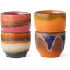 Image de Tasses à café Java   70s Ceramics - Set de 4 HKliving Multicolore taille unique