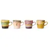Image de Tasses en grès - Set de 4 HKliving Multicolore taille unique