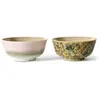 Image de Bols en grès - Set de 2 HKliving Rose taille unique