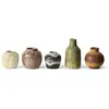 Image de Vases en grès - Set de 5 HKliving Multicolore taille unique