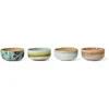 Image de Bols Impression - Set de 4 HKliving Multicolore taille unique