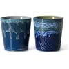 Image de Tasses à café en céramique Van Gogh Starry Night HKliving Bleu nuit taille unique