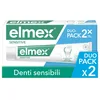 Image de ELMEX Dentifrice Sensitive 2 boîtes de 75 ml Traitement pour dents sensibles, soulagement et protection efficace contre la sensibilité dentaire avec fluorure aminique