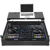 Image de UDG U91083BL Ultimate Flight Case Black Plus pour Rane Four (avec roulettes + plateau ordinateur portable)