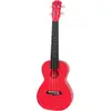 Image de Korala PUC-20-RD ukulele concert en polycarbonate
