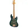 Image de Sire Marcus Miller V10 5 Transparent Green Satin basse électrique 5 cordes avec housse