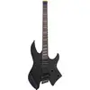 Image de Sire Larry Carlton X6 6-String Headless Transparant Black guitare électrique avec housse