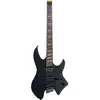 Image de Sire Larry Carlton X6 6-String Headless Black Satin guitare électrique avec housse