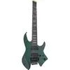 Image de Sire Larry Carlton X6 7-String Headless Metallic Green guitare électrique avec housse